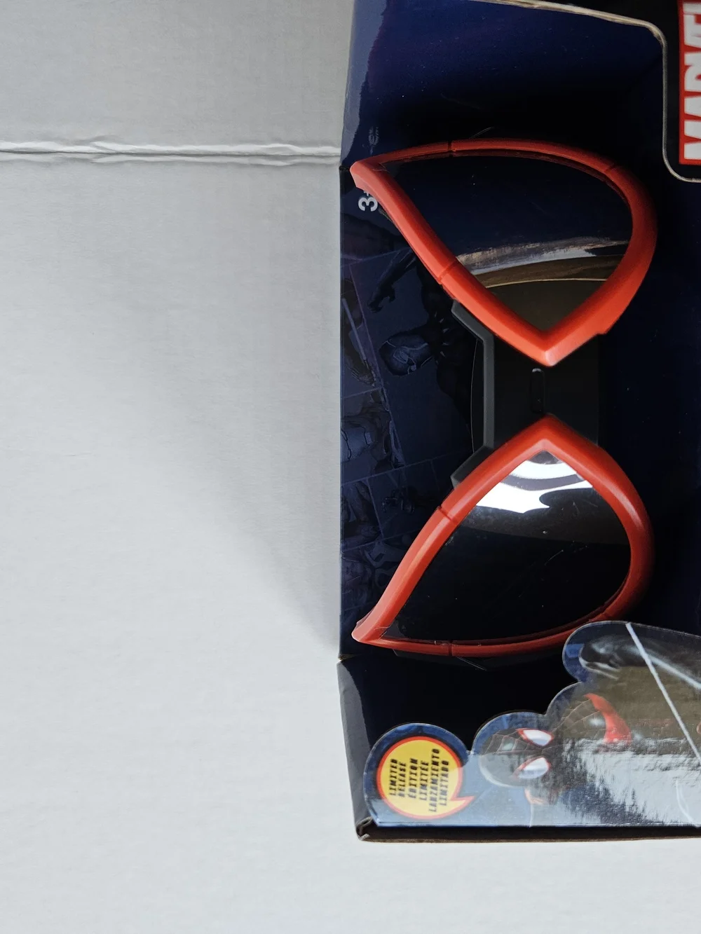 Marvel Miles Morales Red Goggles with Digital Expressions